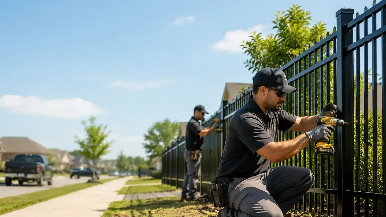 Metal Fence Installation in Warsaw, IN
